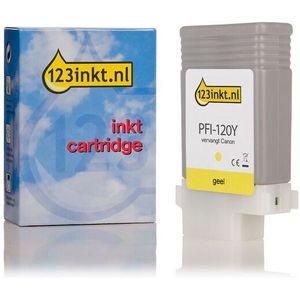 Canon - PFI-120Y - Inktcartridge - Geel - 130 ml