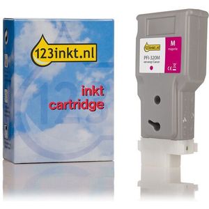 Canon PFI-320M inktcartridge magenta hoge capaciteit (123inkt huismerk)