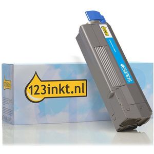 OKI 46507615 toner cyaan (123inkt huismerk)