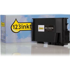 Sharp MX-C30GTB toner zwart (123inkt huismerk)