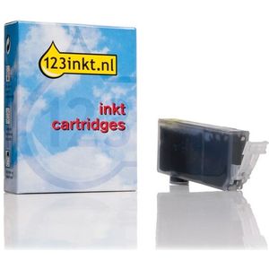 Canon CLI-521GY inktcartridge grijs zonder chip (123inkt huismerk)