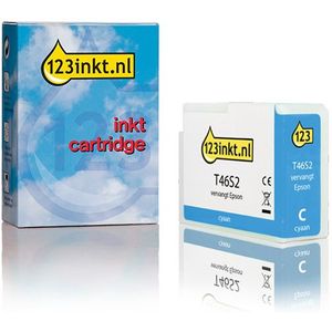Epson T46S2 inktcartridge cyaan (123inkt huismerk)