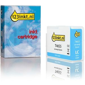 Epson T46S5 inktcartridge licht cyaan (123inkt huismerk)