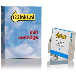 Epson T3242 inktcartridge cyaan (123inkt huismerk)