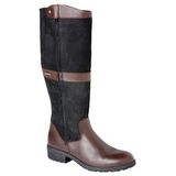 Dubarry Sligo - Knielaarzen - Zwart Bruin - Leer - Waterdicht