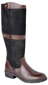 Dubarry Sligo - Knielaarzen - Zwart Bruin - Leer - Waterdicht