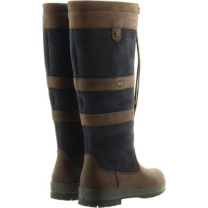Dubarry - Galway Slimfit - Regenlaars - Navy Brown - Leer met Cordura