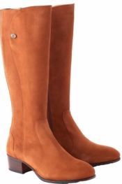 Dubarry - Downpatrick - Regenlaarzen - Camel - Suède en Leer