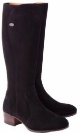 Dubarry - Downpatrick - Regenlaarzen - Zwart - Suède - Waterafstotend