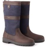 Dubarry - Kildare ExtraFit - Regenlaars - Navy Brown - Leer