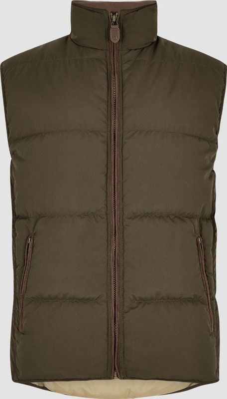 Dubarry - Graystown - Bodywarmer - Olive - Polyester - Gevoerd met Dons en Veren