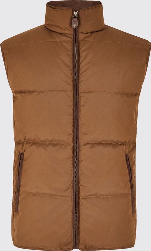Dubarry - Graystown - Bodywarmer - Grijs - Polyester - Dons en Veren
