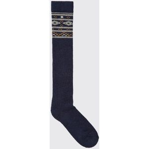 Dubarry - Rolestown - Laarzensok - Navy - 75% Alpaca Wol / 25% Nylon