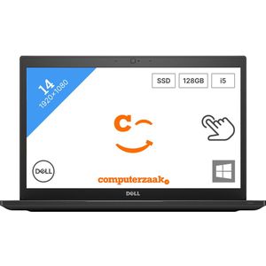 DELL Latitude 7490 Intel® Core™ i5 i5-8350U Laptop 35,6 cm (14") Full HD 8 GB DDR4-SDRAM 512 GB SSD Wi-Fi 5 (802.11ac) Windows 10 Pro Zwart