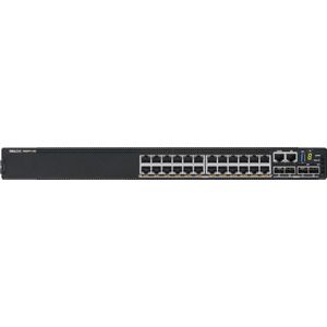 Dell EMC PowerSwitch N2200-ON serie N2224PX-ON (24 ports), Netwerkschakelaar, Zwart