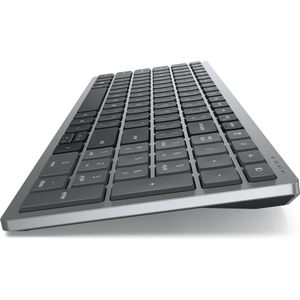 DELL KM7120W toetsenbord RF draadloos + Bluetooth AZERTY Belgisch Grijs, Titanium