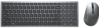 Dell - KM7120W - Draadloos Toetsenbord en Muis - Grijs - Titanium