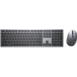 DELL KM7321W toetsenbord Inclusief muis RF-draadloos + Bluetooth QWERTY Brits Engels Grijs, Titanium