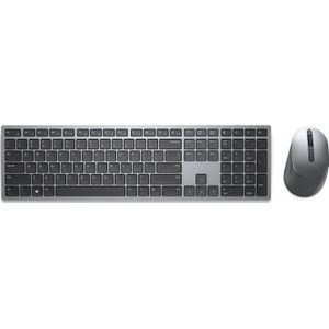 Dell KM7321W toetsenbord Inclusief muis RF-draadloos + Bluetooth QWERTY Brits Engels Grijs, Titanium