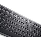 DELL KM7321W toetsenbord RF-draadloos + Bluetooth AZERTY Belgisch Inclusief muis Grijs, Titanium