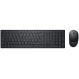 DELL KM5221W toetsenbord Inclusief muis RF Draadloos QWERTY Spaans Zwart