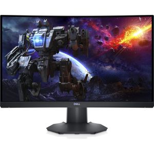 Dell S2422HG - LED-monitor - gebogen - 23.6 (23.55 zichtbaar) - 1920 x 1080 Full HD (1080p) @ 165 Hz - VA - 350 cd/m² - 3000:1 - 1 ms - 2xHDMI, DisplayPort - met geavanceerde uitgebreide basisgarantie van 3 jaar