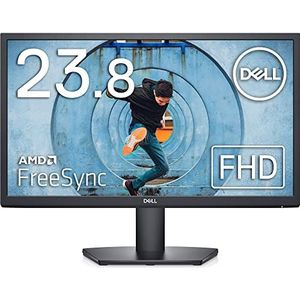 Dell SE2422HX 24"" Full HD (1920x1080) Monitor, 75Hz, VA, 5ms, AMD FreeSync, HDMI, VGA, 3 Jaar Garantie, Zwart