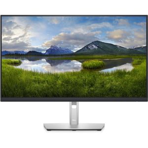 Dell P2722H 27"" Full HD (1920x1080) Monitor, 60Hz, IPS, 5ms, 99% sRGB, DisplayPort, HDMI, VGA, 5x USB, 3 Jaar Garantie, Zwart