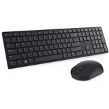 DELL KM5221W toetsenbord Inclusief muis RF Draadloos QWERTY US International Zwart
