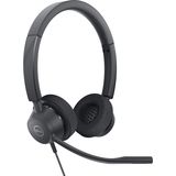 Dell - WH3022 - Headset - Zwart - Bedraad - Teams-gecertificeerd