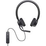 Dell - WH3022 - Headset - Zwart - Bedraad - Teams-gecertificeerd