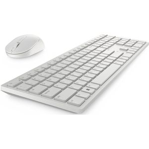 DELL KM5221W WH toetsenbord Inclusief muis RF Draadloos QWERTZ Duits Wit