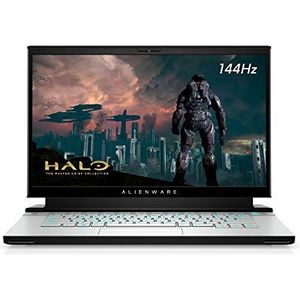 Dell, Alienware m15 R4, gaming laptop, 39,6 cm (15,6 inch), Full-HD, 144 Hz (Intel Core i7-10870H, Nvidia GeForce RTX 3070, 16 GB RAM, 1 TB SSD, AlienFX, Windows 10), Lunar Light, Spaans