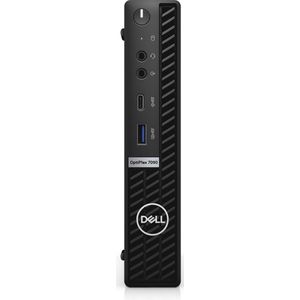 DELL OptiPlex 7090 Intel® Core™ i5 i5-10500T 8 GB DDR4-SDRAM 256 GB SSD Windows 10 Pro MFF Mini PC Zwart
