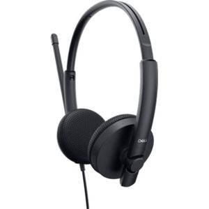 DELL WH1022 Headset Bedraad Hoofdband Oproepen/muziek Zwart