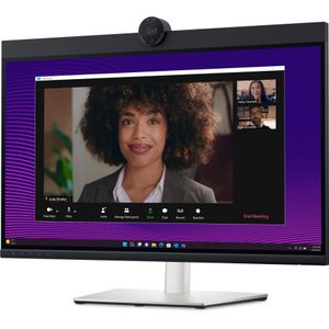 Dell 27 Videoconferentiemonitor - P2724DEB (27,0) (2560 x 1440 pixels, 27""), Monitor, Zilver, Zwart