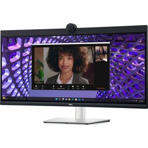 DELL P Series P3424WEB computer monitor ,7 (") 3440 x 1440 Pixels 4K Ultra HD LCD Zwart