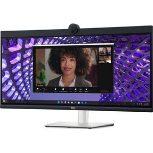 DELL P Series P3424WEB computer monitor ,7 (") 3440 x 1440 Pixels 4K Ultra HD LCD Zwart