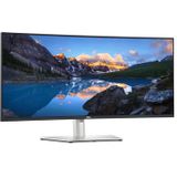 DELL UltraSharp U3824DW LED display 95,2 cm (37.5") 3840 x 1600 Pixels Wide Quad HD+ LCD Zwart, Zilver