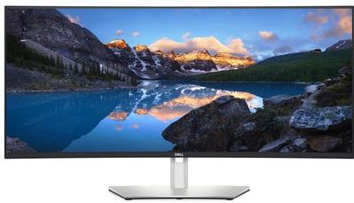 DELL UltraSharp U3824DW LED display 95,2 cm (37.5") 3840 x 1600 Pixels Wide Quad HD+ LCD Zwart, Zilver