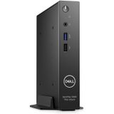 Dell OptiPlex 3000 Thin Client (Intel Celeron N5105, 8 GB, Flash, Intel UHD Graphics), PC, Zwart