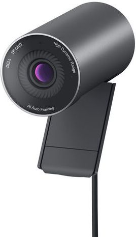 Dell WB5023 Webcam - 2K QHD - Sony STARVIS Sensor - AI Autoframing - USB-A