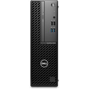 Dell OptiPlex 3000 SFF 180W TPM i3-12100 8GB 256GB SSD Integrated DVD RW no WLAN KB Mouse W10Pro+W11Pro licentie 1Y Basic Onsite