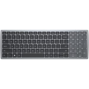 DELL KB740 toetsenbord RF-draadloos + Bluetooth QWERTY Engels Grijs, Zwart