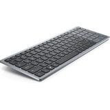 DELL KB740 toetsenbord RF draadloos + Bluetooth QWERTZ Duits Grijs, Zwart