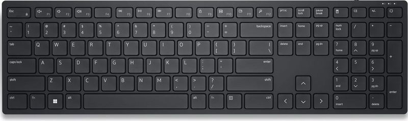 DELL KB500 toetsenbord RF Draadloos QWERTZ Duits Zwart