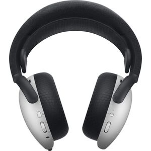 Alienware AW720H Draadloze Gaming Headset - Dolby Atmos, 30 uur Batterijduur, Inschuifbare Microfoon, Geheugenschuim Oorkussens, AlienFX RGB - Lunar Light