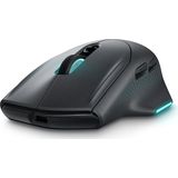 Alienware AW620M muis Gamen Rechtshandig RF Wireless + USB Type-C Optisch 26000 DPI