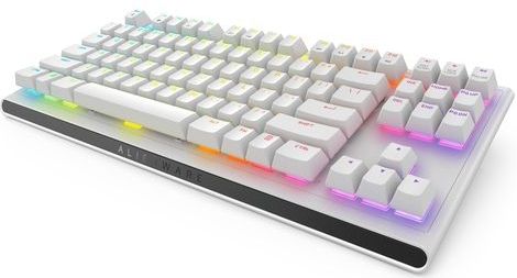 Alienware AW420K toetsenbord Gamen USB QWERTY US International Wit