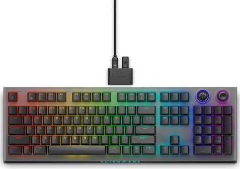 Alienware AW920K toetsenbord Gamen USB + RF Wireless + Bluetooth Grijs